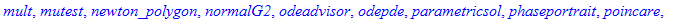 [DEnormal, DEplot, DEplot3d, DEplot_polygon, DFacto...