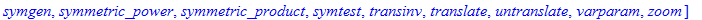 [DEnormal, DEplot, DEplot3d, DEplot_polygon, DFacto...
