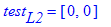 test[L2] = [0, 0]