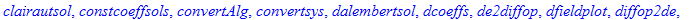 [DEnormal, DEplot, DEplot3d, DEplot_polygon, DFacto...