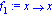 f[1] := proc (x) options operator, arrow; x end proc